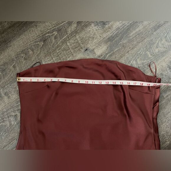 Sugarlips R.S.V.P Plus Open Back Satin Maxi Dress-Size 2X - Picture 5 of 10